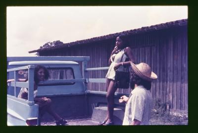 Filmagens de "Iracema: uma transa amazônica", com direção de Jorge Bodanzky e Orlando Senna