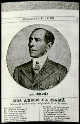 Ator Brandão (reprodução de periódico)