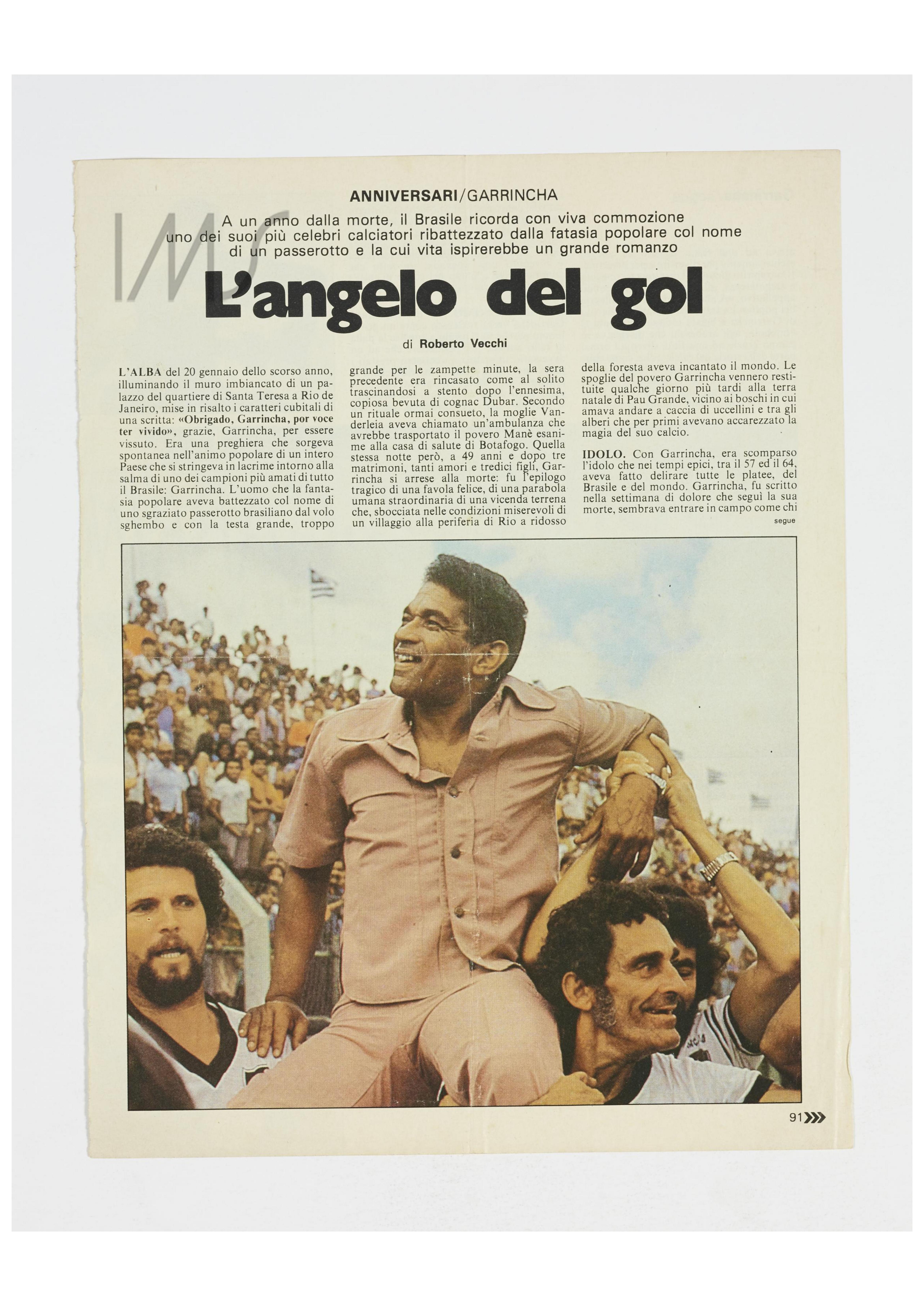 L'angelo del gol