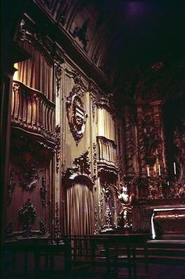 Igreja de São Bento - detalhe da capela do Santíssimo