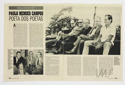 Paulo Mendes Campos: poeta dos poetas