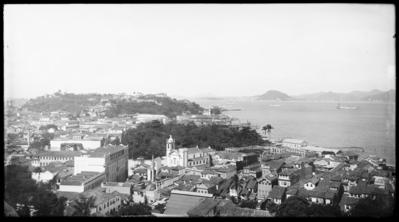 Vista dos bairros da Lapa e do Centro a partir de Santa Teresa
