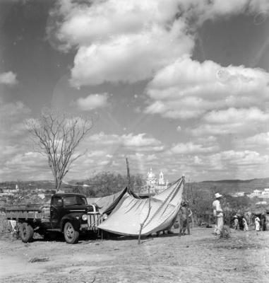 Canindé, acampamento de romeiros
