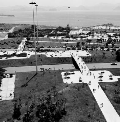 Aterro do Flamengo - vista aérea