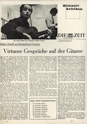 Tristeza on Guitar Baden Powell