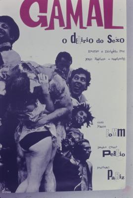 Reprodução de cartaz do filme "Gamal O Delírio do Sexo"