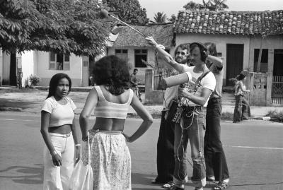Filmagens de "Iracema: uma transa amazônica", com direção de Jorge Bodanzky e Orlando Senna