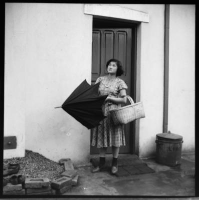 Kazuko, filha de Haruo, casa da rua São Jerônimo