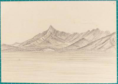 St. Vincent's - Cape Verde Islands Grave of the wife of Col - who died [ilegível] on her passage home from India - 29th April 1855