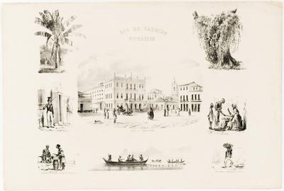 Rio de Janeiro Pitoresco. Praça da Consituição