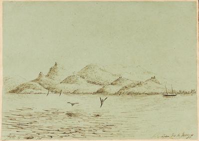 [Vista da Bahia de Guanabara sobre o Rio de Janeiro]