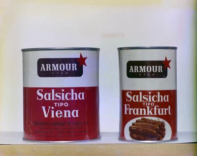 Campanha publicitária da agência J. Walter Thompson para salsichas Armour