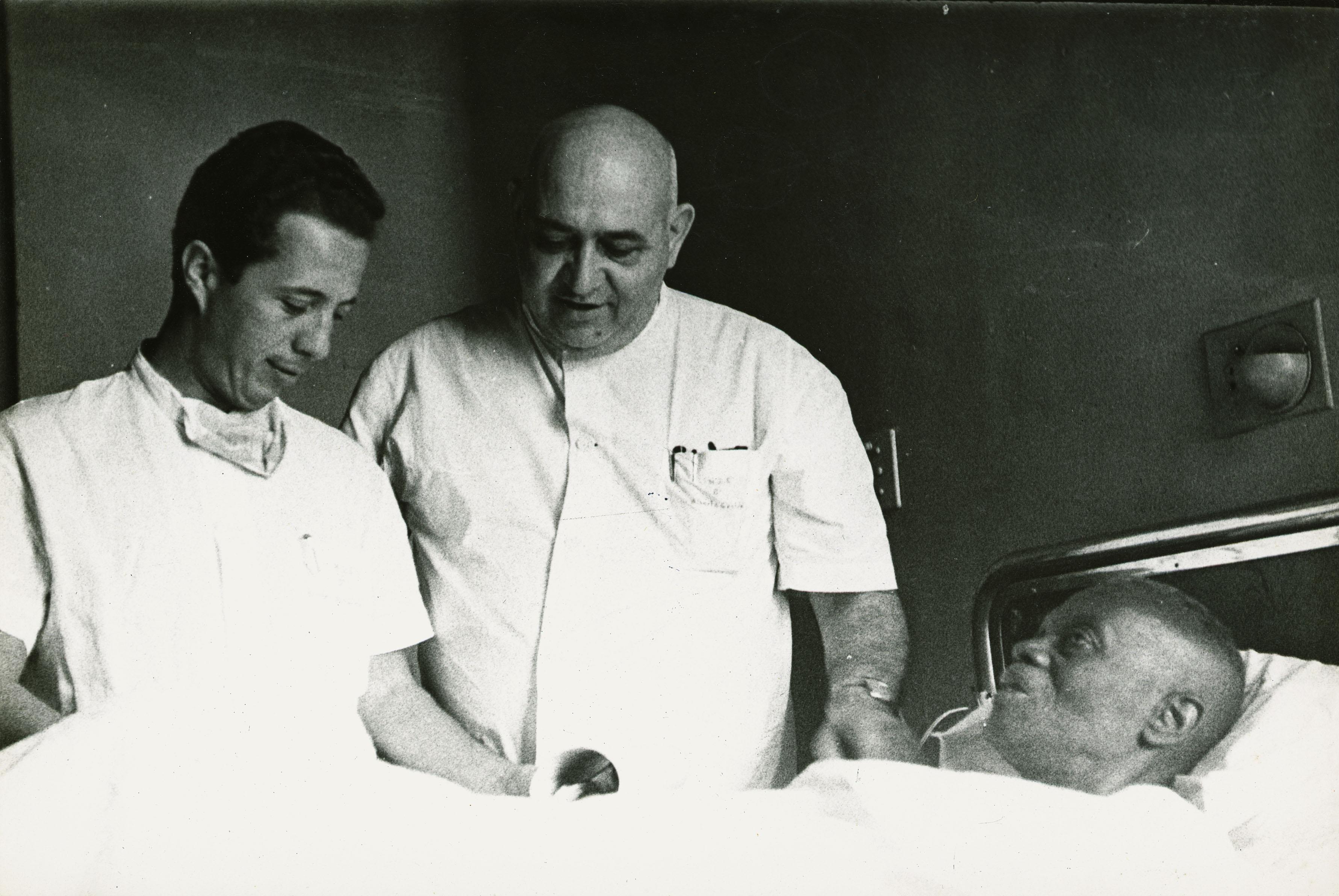 Heitor dos Prazeres no hospital