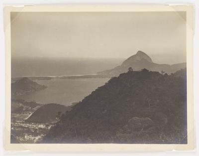 Vista da Lagoa Rodrigo de Freitas, praias de Ipanema e Leblon, a partir do Mirante Dona Marta