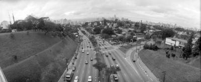 Vista da avenida Sumaré e do bairro de Perdizes