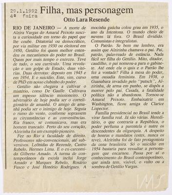 Filha, mas personagem