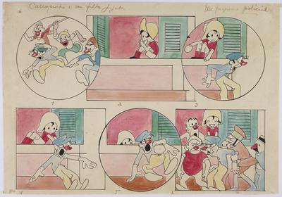 Carrapicho e seu filho Jujuba