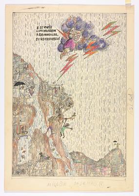 Enquanto isso, lá em cima...