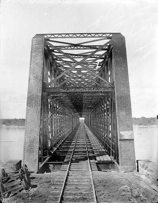 The Brazil Great Southern Railway Co, Ponte ferroviária sobre o Rio Ibicuí