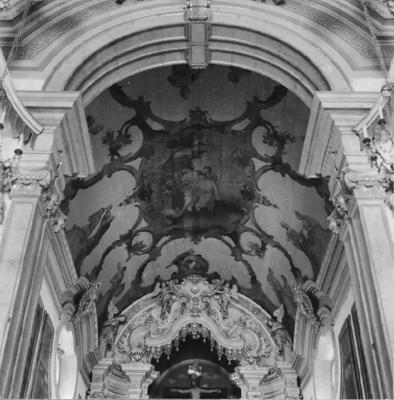 Basílica do Santuário Diocesano do Bom Jesus de Matosinhos, pintura do teto