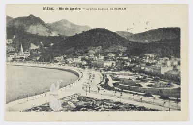 Enseada de Botafogo e Avenida Beira-Mar; a partir do Morro da Viúva