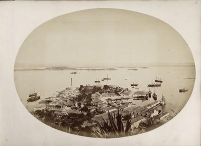 Vista do bairro portuário da Gamboa