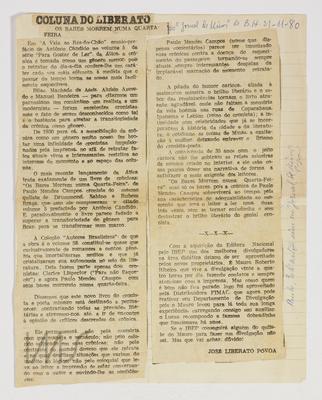 Os bares morrem numa quarta-feira