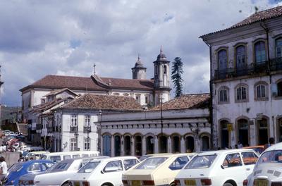 Praça Tiradentes - vista para a Igreja do Carmo