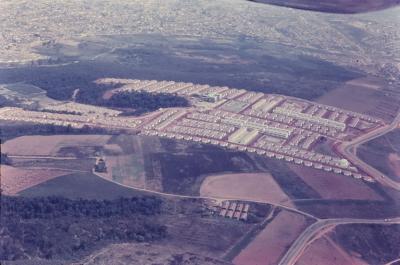 Vista aérea, sobrevoo com Lena Coelho dos Santos