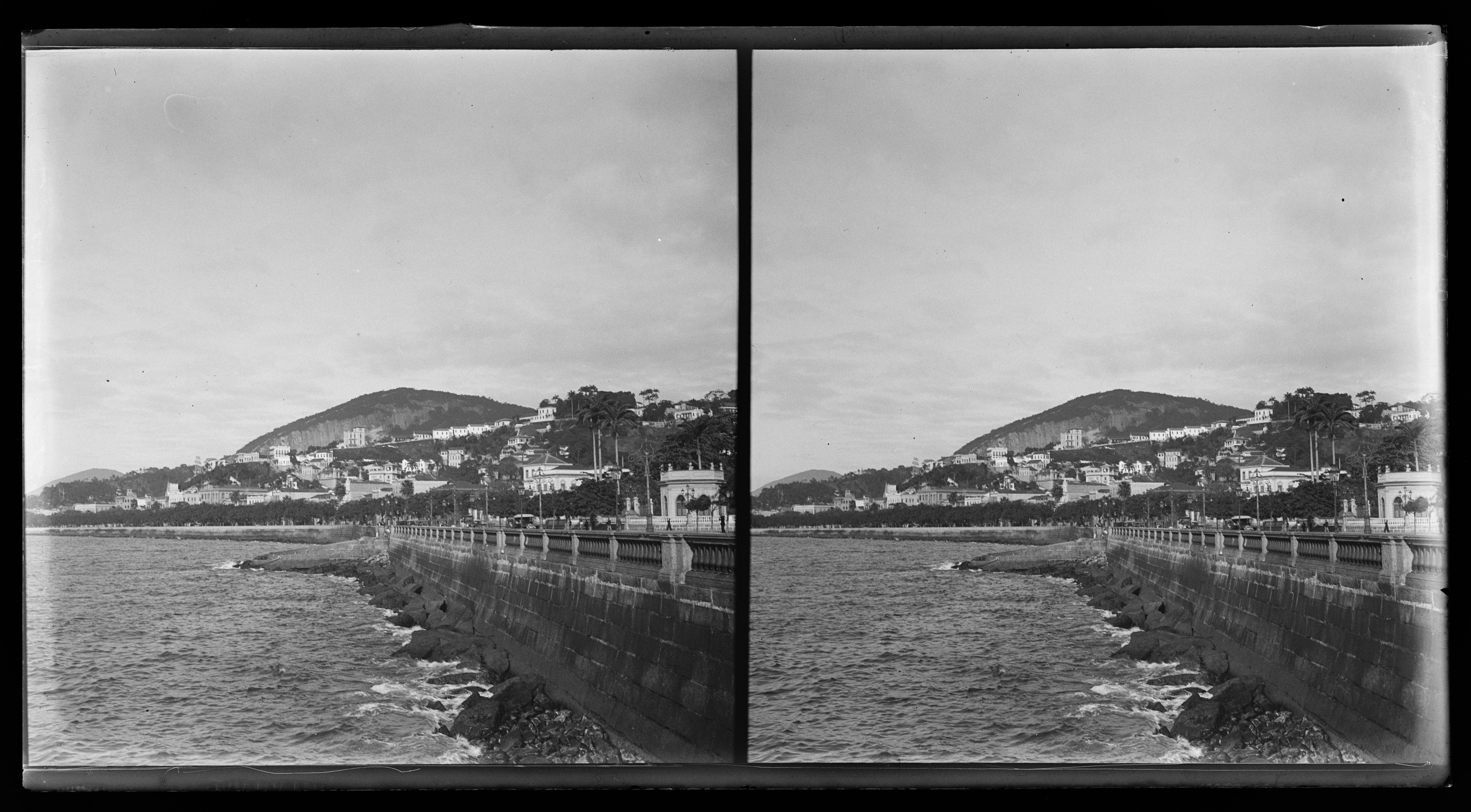 Vista da orla da Lapa