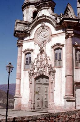 Igreja de São Francisco de Assis - fachada - parte central