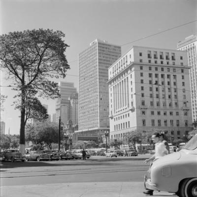 Vista tomada do Vale do Anhangabaú