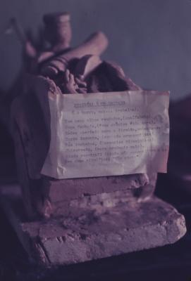 Escultura feita por um artesão