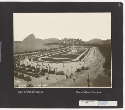 Jardins da Glória, atual Praça Paris