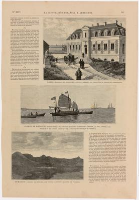 Puerto de Mayagüez (Puerto Rico). - El Patache Brasileño 'Liberdade' (Eslora, 35 pies; manga, 7 ½, en viaje de Río Janeiro á Nueva York. - (De fotografía remitida por D. José Miret.)