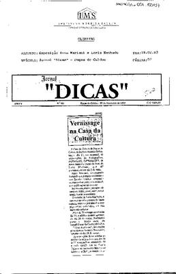 Vernissage na Casada Cultura