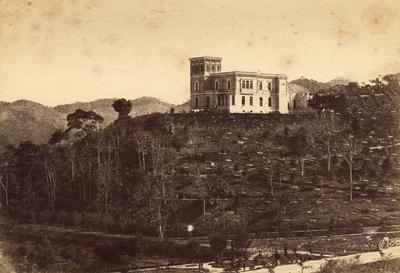 Vista geral da quinta de Mariano Procópio Ferreira Lage