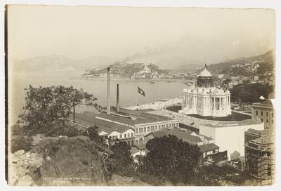 Vista geral da enseada da Lapa e Glória