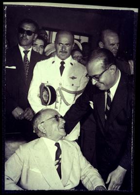 Getúlio Vargas e Augusto Frederico Schmidt