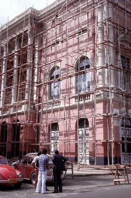 Teatro da Paz - obra de restauração