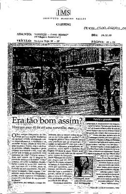 Era tão bom assim? Viver nos anos 40 foi até uma maravilha, mas...