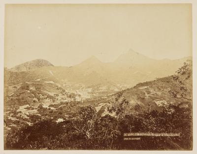 Laranjeiras, Cosme Velho e o Morro do Corcovado; a partir do Morro da Pedreira
