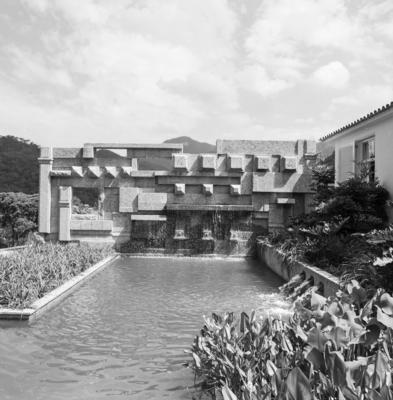 Painel de Burle Marx na residência de Cândido Guinle de Paula Machado