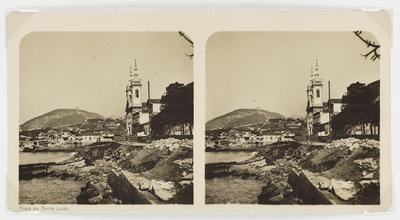 Praia e Igreja de Santa Luzia