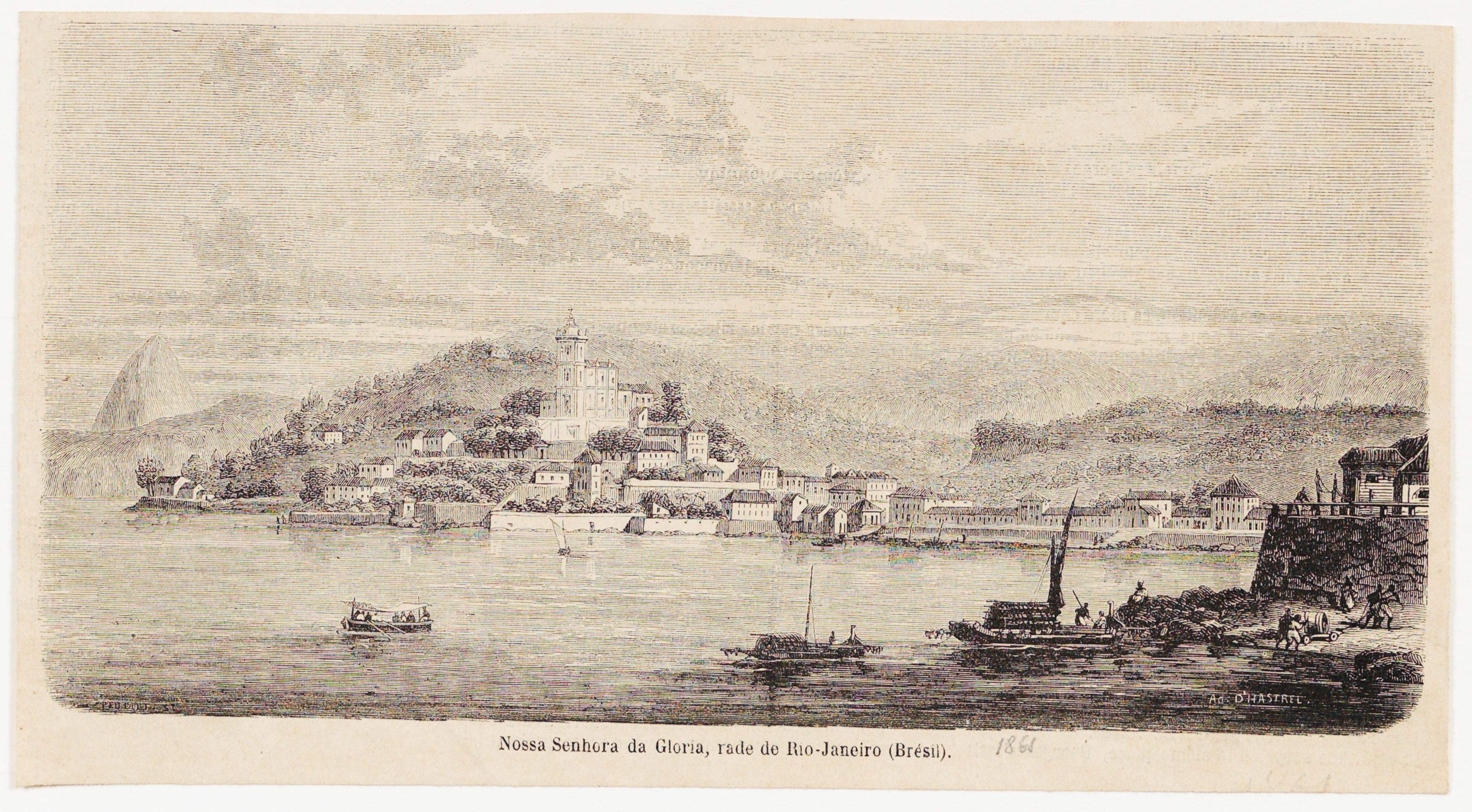 Nossa Senhora da Gloria, rade de Rio-Janeiro (Brésil)