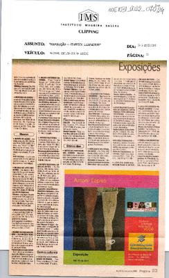 Exposições: Instituto Moreira Salles