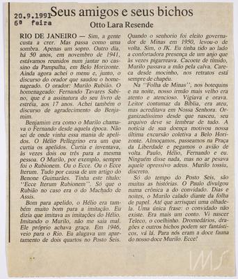 Seus amigos e seus bichos