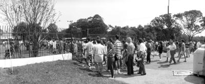 Saída do parque Ibirapuera