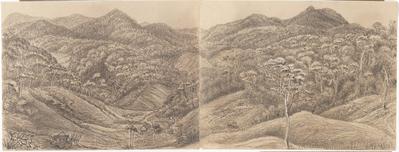 Valley - from the Road to the Presidencia - Petropolis Febr. 6th 1855-
