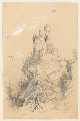 [Paisagem européia com castelo]